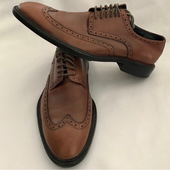 Joseph Abboud/Classic Leather Wing Tip Shoes main image 9